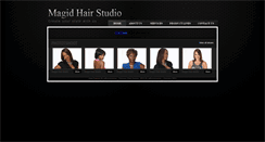 Desktop Screenshot of magidhairstudio.com