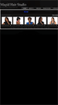 Mobile Screenshot of magidhairstudio.com